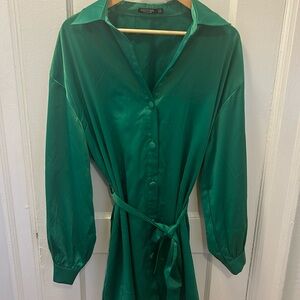 Nasty Gal Satin Dress